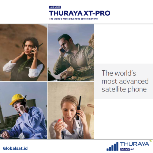 Thuraya XT Pro (Telepon Satelit) Alat Komunikasi Satelit Jarak Jauh - Gambar 3