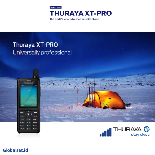 Thuraya XT Pro (Telepon Satelit) Alat Komunikasi Satelit Jarak Jauh - Gambar 2
