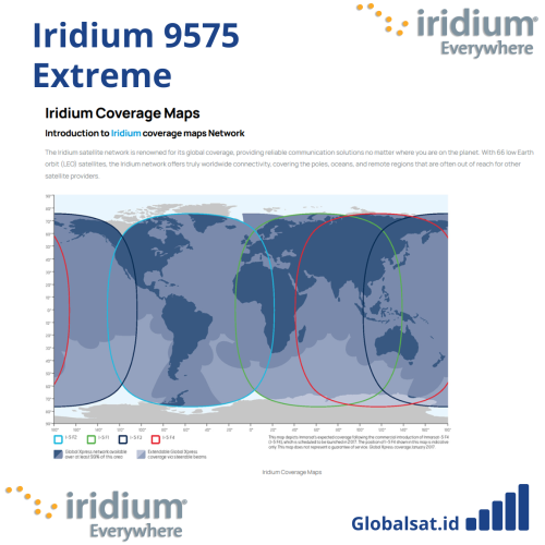 Telepon Satelit Iridium 9575 extreme