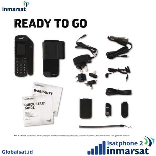 Inmarsat Isatphone 2 (Telepon Satelit) Alat Komunikasi Satelit Jarak Jauh - Gambar 4