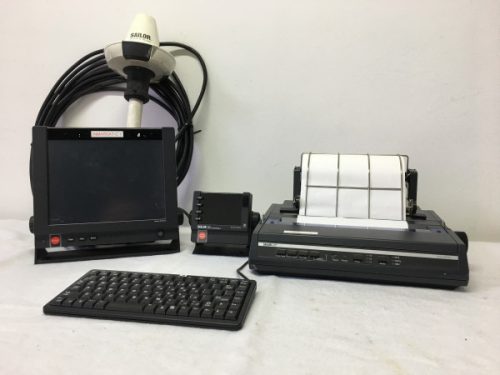 SAILOR 6110 mini-C GMDSS System (Inmarsat-C) Global Maritime Distress & Safety System, Alat Komunikasi Keselamatan Pelayaran dan Pertolongan Darurat - Gambar 4