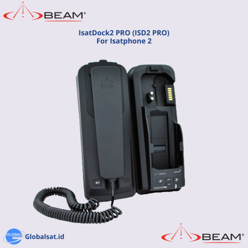 Beam IsatDock2 Pro (ISD2 Pro) Docking Station for Inmarsat Isatphone 2 [Antena Eksternal untuk di Darat] - Gambar 3