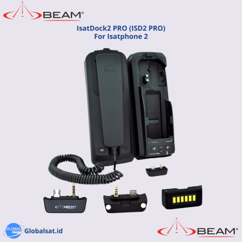 Beam IsatDock2 Pro (ISD2 Pro) Docking Station for Inmarsat Isatphone 2 [Antena Eksternal untuk di Darat] - Gambar 2