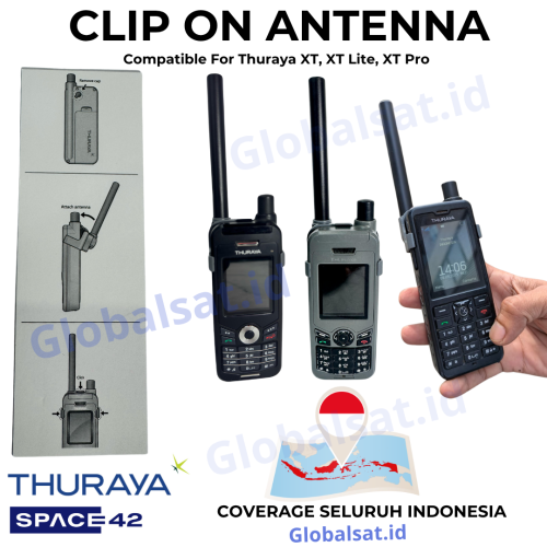 Thuraya Clip On Antenna (RHCP)