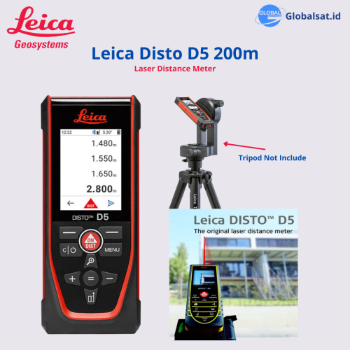 Leica Disto D5 Laser Distance Meter 200m